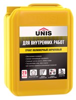 Грунт UNIS акриловый для внутренних работ  5 л unisvr5