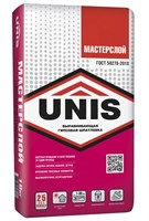 Шпатлёвка UNIS МАСТЕРСЛОЙ гипсовая толстослойная   18 кг unismastersloy18