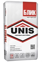 Шпатлевка UNIS БЛИК универсальная гипсовая 5 кг unisblik5