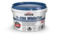 Клей UNIS U-200 WHITEFLEX С2ТЕ для керамогранита крупного формата белый 5 кг ведро unisu2005b