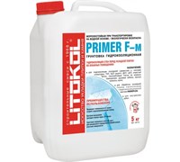 Грунтовка Litokol Primer F-m гидроизоляционная 5 кг L0143440004