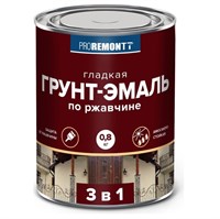 Грунт-эмаль PROREMONTT 3 в 1 быстросохнущая белая матовая 0,8 кг 8300539