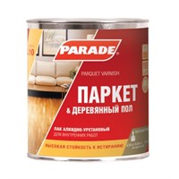 Лак паркетный Parade L10 Паркет & Деревянный пол глянцевый 0,75 л 0006097