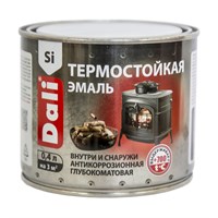 Эмаль термостойкая "DALI" серебро 0,4л. "РОГНЕДА" 80207