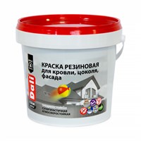 Краска резиновая "DALI" база A  1,3кг "РОГНЕДА" 20750