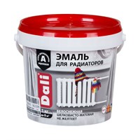 ЭМАЛЬ АКРИЛОВАЯ  ДЛЯ РАДИАТОРОВ "DALI" 1 КГ "РОГНЕДА" 80200