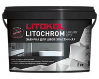 LITOKOL Затирка LITOCHROM LUXURY EVO LLE 125 дымчатый серый 2 кг L0500400002-17