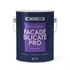 КРАСКА ФАСАДНАЯ "FACADE SILICATE PRO" СИЛИКАТНАЯ БАЗА А 2,7 Л (1) "KOMANDOR" 4564 - фото 7775